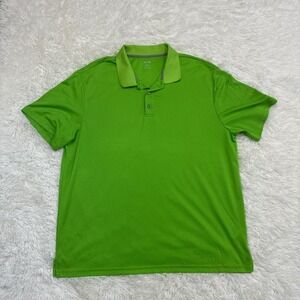 Adidas Athletic green Golf polo shirt Size 3XL